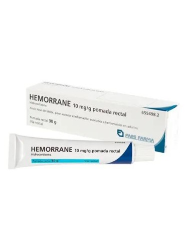 Hemorrane 10 mg Pomada Rectal 30 gr