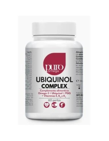 Puro Omega Ubiquinol Complex 60Perlas