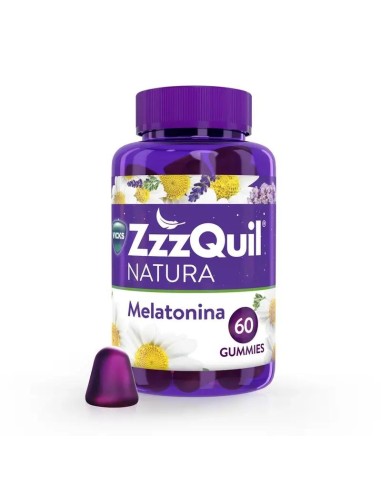 ZzzQuil Natura Melatonina, 60 gummies