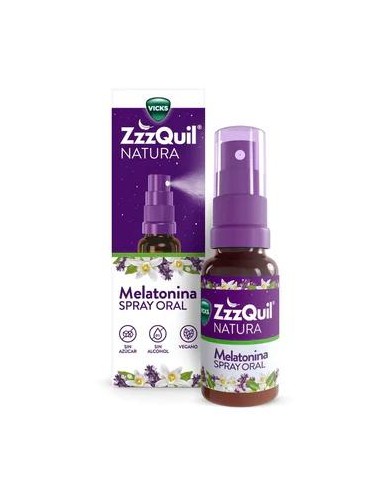 Zzzquil Natura Spray Oral Melatonina, 30 ml