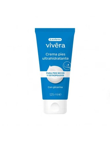 Vivera Crema Hidratante De Pies Secos, 125 ml