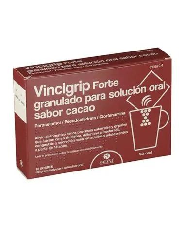 Vincigrip Forte Sabor Cacao 10 sobres Granulados