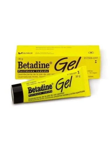 Betadine 100 Mg/G Gel Tópico 30 gr