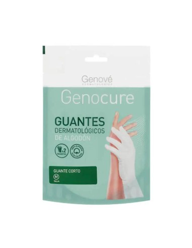 Genove Genocure Guantes Algodón Dermatológico Talla M