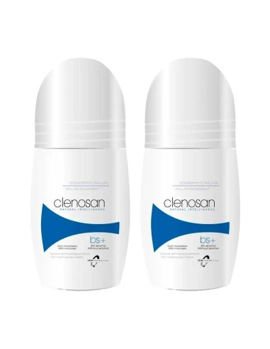 Clenosan Duplo Desodorante Roll-On Bs+ 2 x 75 ml