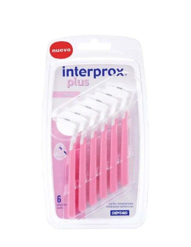 Interprox Plus Cepillo Dental Interproximal Nano 6 unidades