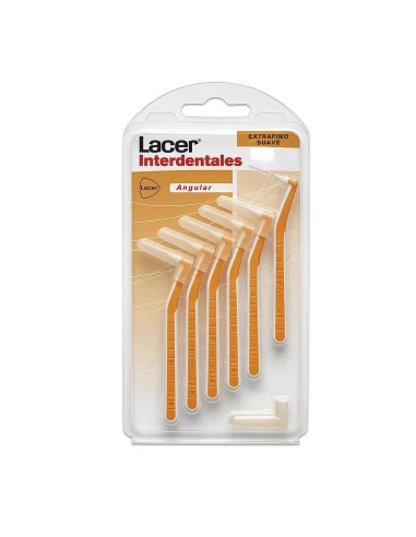 Lacer Cepillo Interdental Angular Extrafino Suave 6 unidades