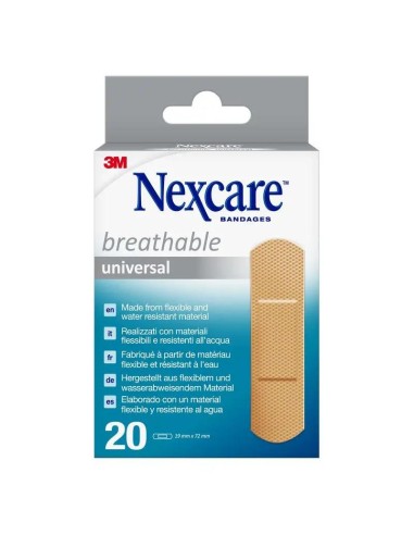 Nexcare Universal 3M 20 Tiras