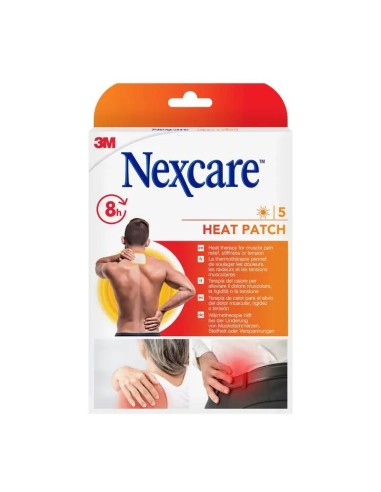 3M Nexcare parche de calor 9.5 x 13 cm 5 unidades