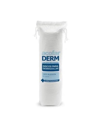 Acofar Derm Discos Para Desmaquillar 80 unidades