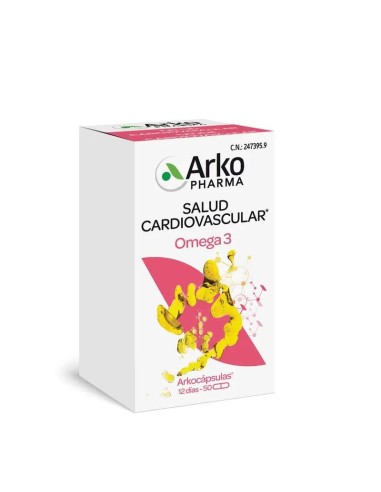 Arkocápsulas Omega 3 50 Cápsulas Arkopharma