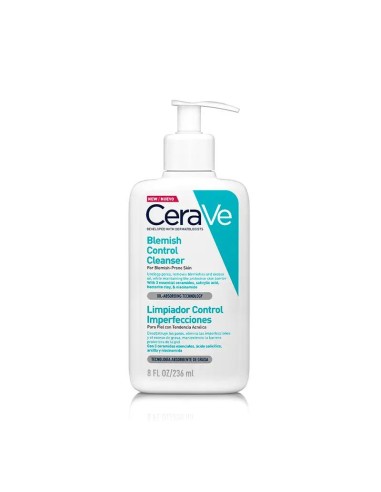 CeraVe Limpiador control imperfecciones, 236 ml