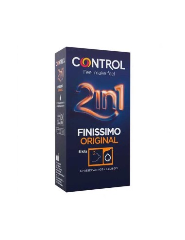 Control 2 In 1 Finissimo Original 6 unidades