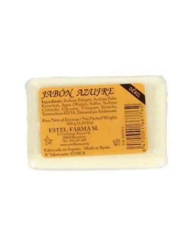 Estel-Farma Jabon Azufre Debil 5 100Gr