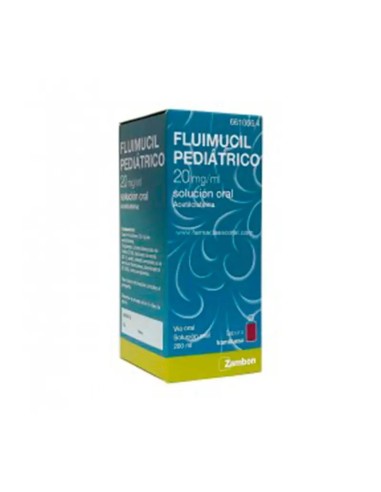 Fluimucil Pediátrico 20 mg/ml Solución Oral 200 ml