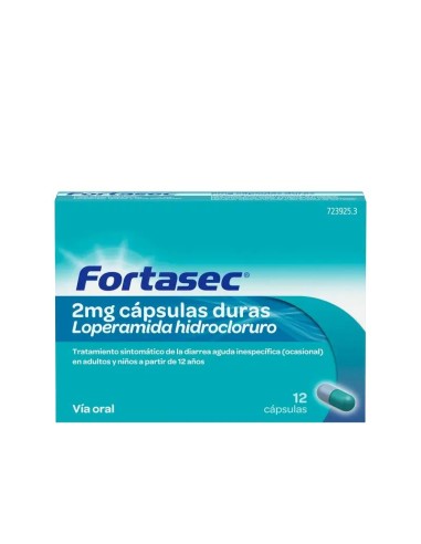 Fortasec 2 mg 12 Cápsulas