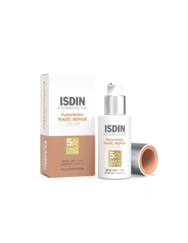 Isdin Fusion Water Magic Repair Color Spf50 50 Ml