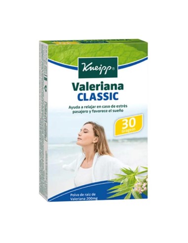 Kneipp Valeriana Classic 200 mg, 30 Grageas