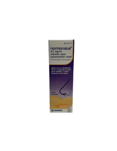 Normonasal Nebulizador Nasal 15 ml