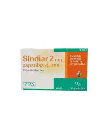 Sindiar 2 mg 10 cápsulas