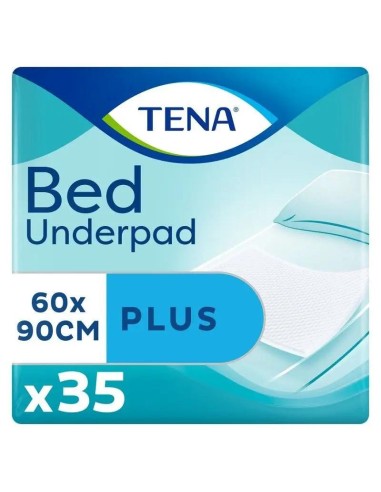 Tena Protector De Cama Bed Plus 60 X 90 35 Unidades