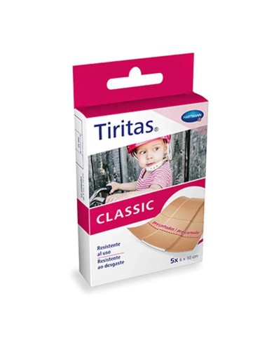 Tiritas Classic 6X10 cm Precortadas 5 unidades