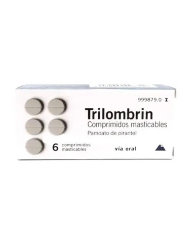 Trilombrin, 6 Comprimidos Masticables