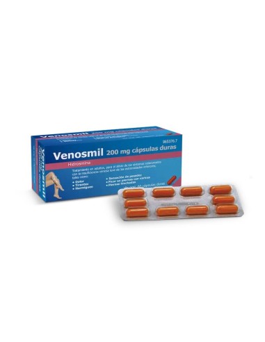 Venosmil 200 mg 60 cápsulas Duras