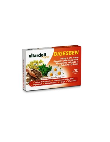 Vilardell Digest Digesben 30 cápsulas