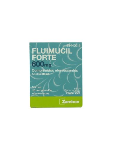 Zambon Fluimucil Forte 600 mg 20 comprimidos