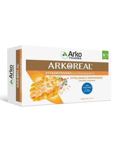 Arkoreal Jalea Real Vitadefensas 20 Ampollas - Arkopharma