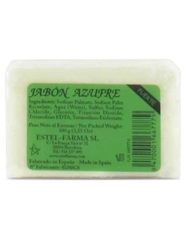 Estel-Farma Jabon Azufre Forte 10 100Gr