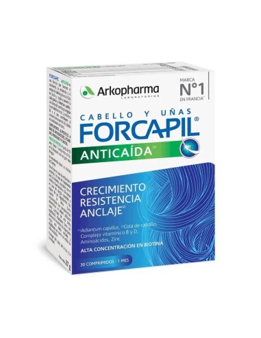 Forcapil Anticaída 30 Comprimidos Arkopharma