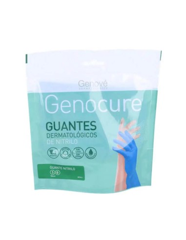 Genove Genocure Guantes Nitrilo Dermatológico Talla S/6