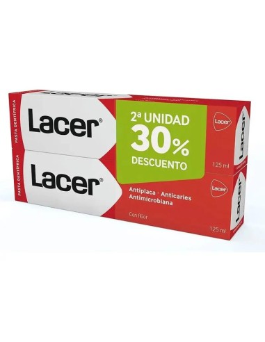 Lacer Duplo Pasta Dental 125 ml