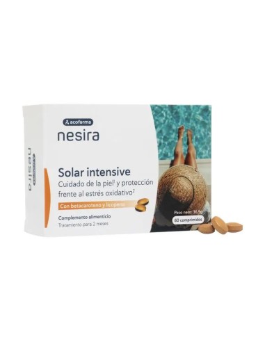 Nesira Comprimidos Solares Intensive, 60 comprimidos