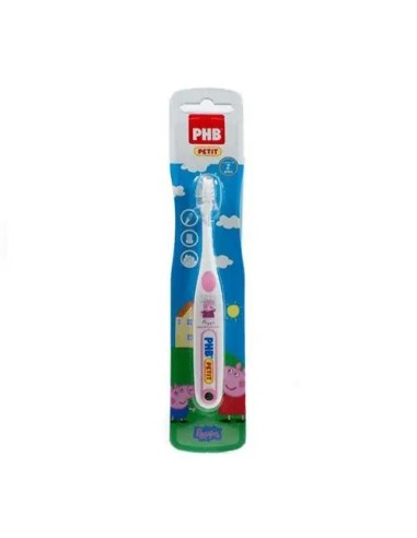 PHB Cepillo Dental Infatil Plus Petit Peppa Pig + 2 años, distintos colores