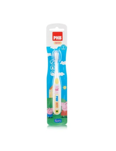 PHB Cepillo Dental Infatil Plus Petit Peppa Pig + 2 años, distintos colores