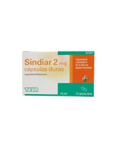 Sindiar 2 mg 10 cápsulas