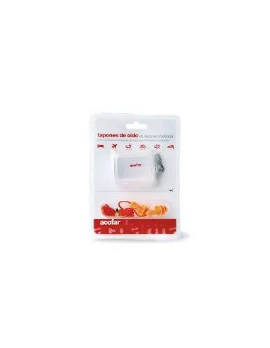 Acofar Tapones Oídos Silicona Moldeada 2 uds