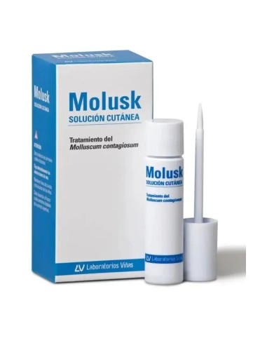 Molusk Solución Cutánea , 3 gr