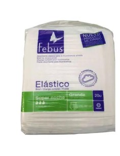 Incopack Nature Absorbente Elástico Talla Mediana, 80 unidades