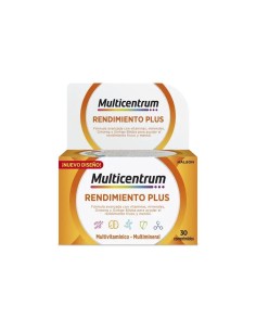 Multicentrum Rendimiento Plus Multivitamínico, 30 Comprimidos 2