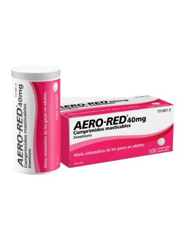Aero-Red 40 mg, 100 Comprimidos Masticables