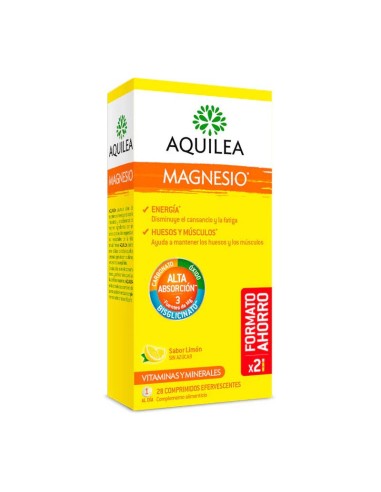 Aquilea Magnesio, 28 comprimidos Efervescentes