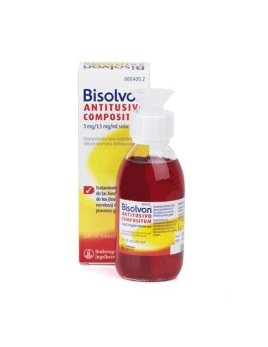 Bisolvon Antitusivo Compositum 3/1,5 mg/ ml Solución Oral 200 ml