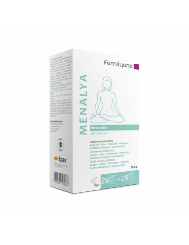 Femilyane Menalya Complemento Alimenticio Menopausia, 28 cápsulas + 28 cápsulas