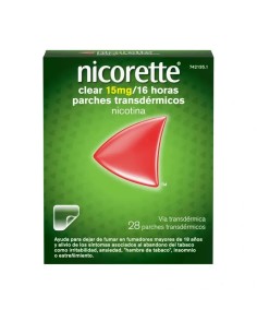 Nicorette Clear 15 mg/16 h, 28 Parches Transdérmicos 2