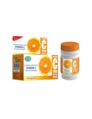 Trepatdiet Vitamina C Pura 1.000 Mg Retard*, 30 comprimidos