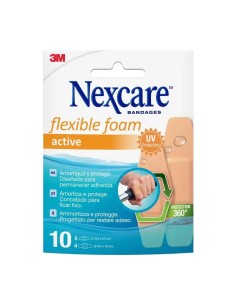 3M Nexcare active 360º aposito adhesivo surtido 10 unidades